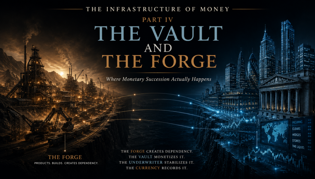 Editorial cover image for The Infrastructure of Money Part IV